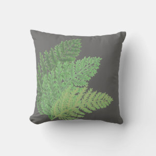 Moss Grönt Fern Kudde