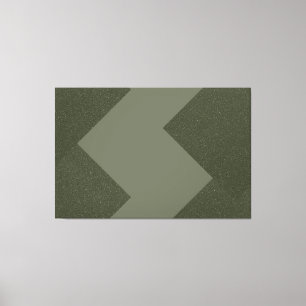 Moss Grönt Modern Canvas Art