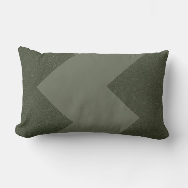 Moss Grönt Modern Dekorativ kudde (Framsida)