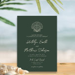Moss Grönt Modern Snäcka Beach Destinationsbröllop Inbjudningar<br><div class="desc">Moss Grönt Modern Snäcka Beach Ocean Destination Wedding Card. Fira din speciella dag med den här eleganten och ett vackert bröllopskort för att passa ditt speciella tillfälle. Alla texterna är i förväg ordnade så att du enkelt och snabbt kan anpassa dig med dina egna detaljer. Om du behöver anpassa eller...</div>