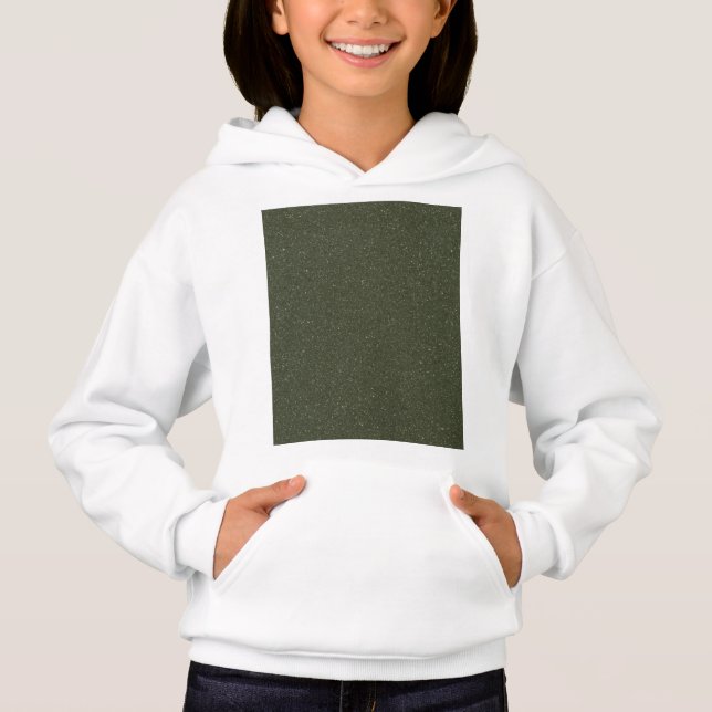 Moss Grönt Noise Kids Pullover Hoodie - Anpassa T Shirt (Framsida)