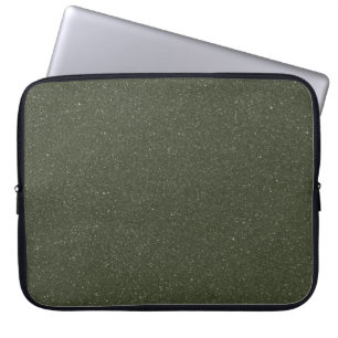 Moss Grönt Noise Struktur Laptop sleeve - Anpassa