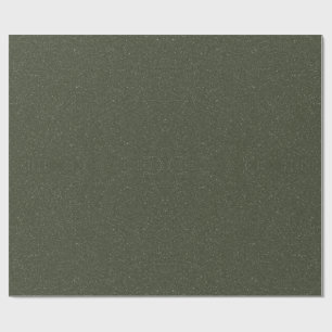 Moss Grönt Noise Struktur Wrapping Papper - Anpass Presentpapper