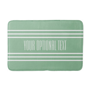 Moss Grönt Rand Anpassningsbar Stryk badkar i Badrumsmatta