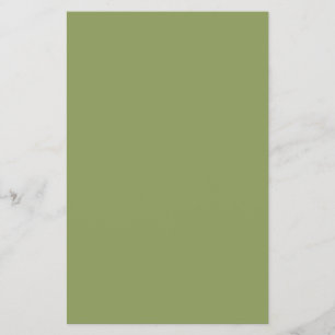 Moss Grönt Solid Färg Flygblad