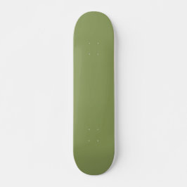 Moss Grönt Solid Färg Mini Skateboard Bräda 18,5 Cm