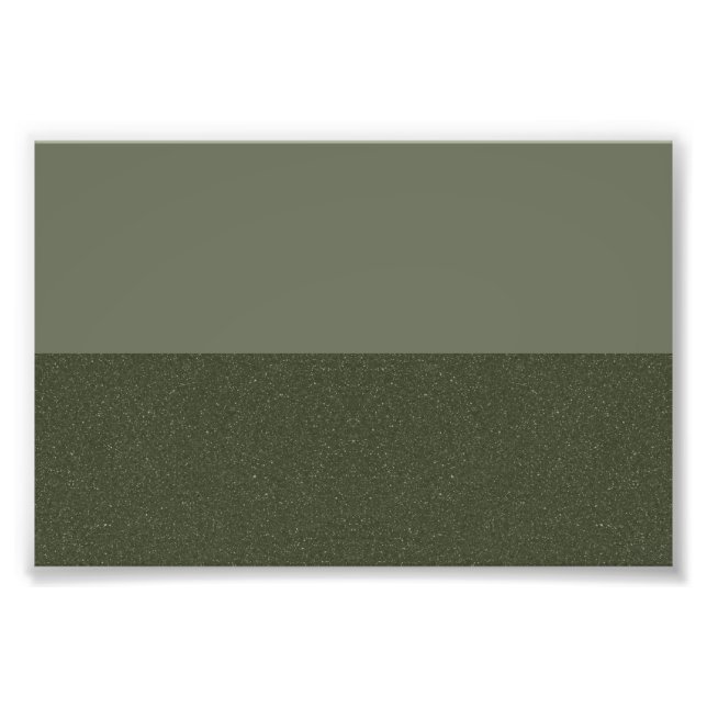 Moss Grönt Split Struktur Photo Enstruction Design Fototryck (Framsidan)