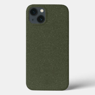Moss Grönt Struktur iPhone 13 Fodral - Anpassade