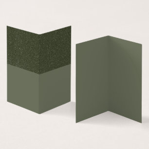 Moss-Grönt texturerat mappat Affärskort (Anpassnin Visitkort