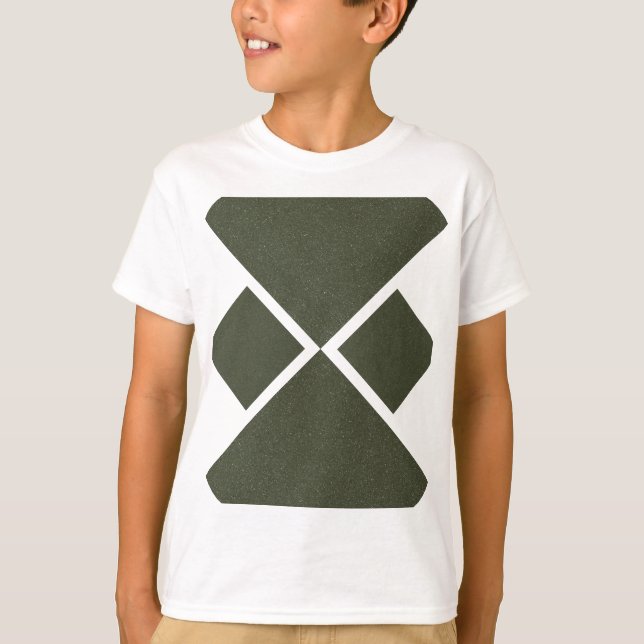 Moss Grönt Timglass Tee for Events - T-Shirt (Framsida)