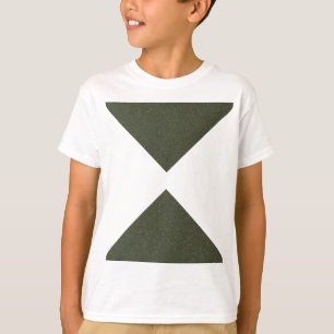 Moss Grönt Timglass Triangle Tee - T-Shirt