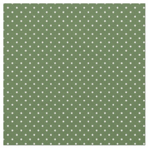 Moss Grönt Tiny Dots Tyg