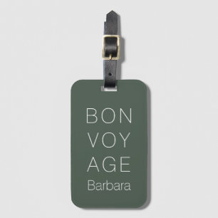 MOSS-GRÖNTEN MOSS FÖR MODERN BON VOYAGE TRAVELER BAGAGEBRICKA
