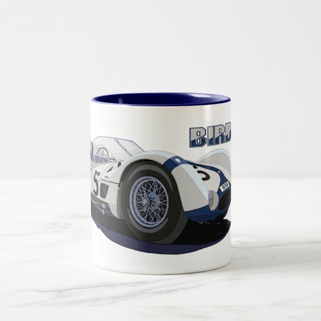 Moss - Gurney Birdcage Två-Tonad Mugg (Center)