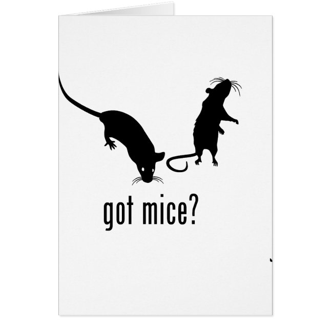 Möss Hälsningskort (Framsidan)