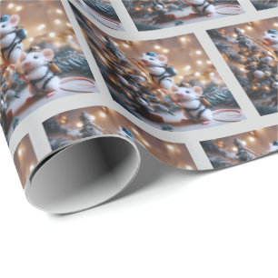 Möss julpapper