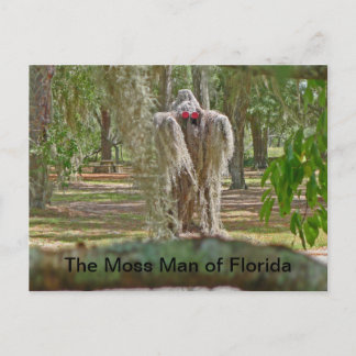 Moss Man of Florida Vykort