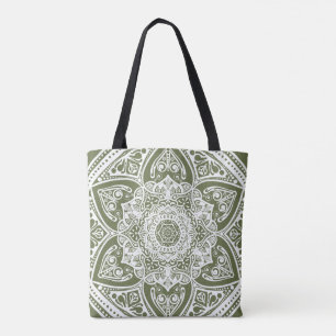 Moss Mandala Tygkasse