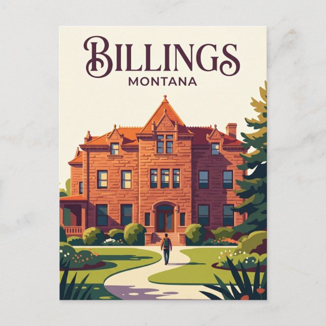 Moss Mansion USA Vykort (Framsida)