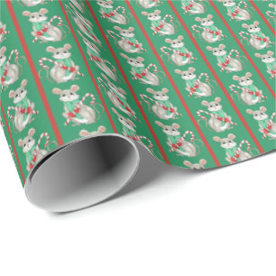 Möss och sockerrörsinpackningspapper presentpapper