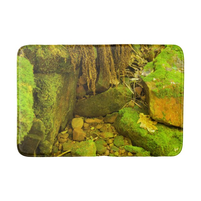 Moss och sten – Ungerska fallen, Övre halvön Badrumsmatta (Framsidan)