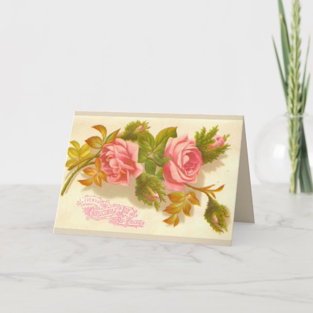 Moss Ro Victorian julkort Helgkort (Framsida)