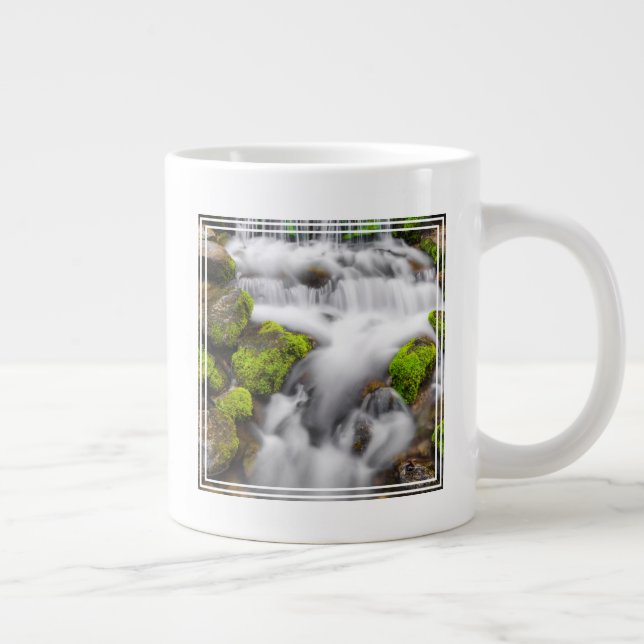 Moss runt Fern Spring Jumbo Mugg (Höger)