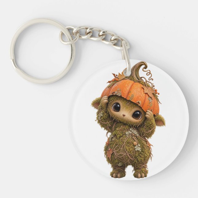 Moss Sprite Pumpa Nyckelring (Framsidan)