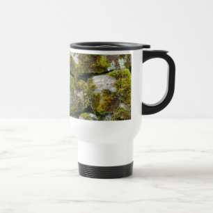 Moss stone wall Mugg