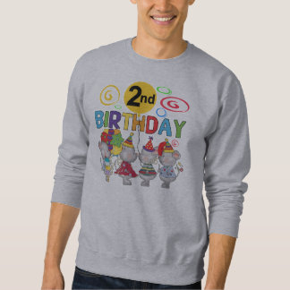 Möss T-shirts och presenter för andra födelsedag Sweatshirt