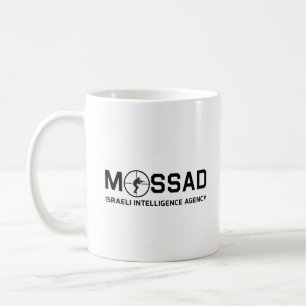 Mossad - Israels underrättelsetjänst - IDF Kaffemugg