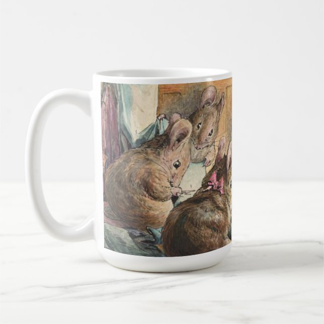 Mössaften Jackar efter Beatrix-Potter Kaffemugg (Vänster)