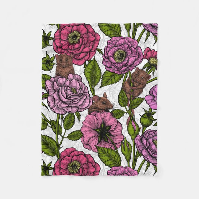 Mössen party fleecefilt (Framsidan)