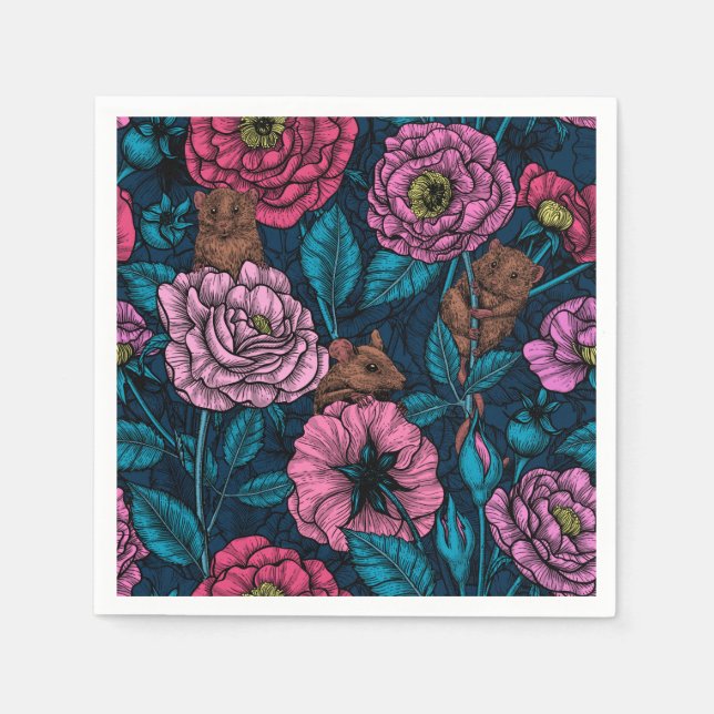 Mössen party pappersservett (Framsidan)