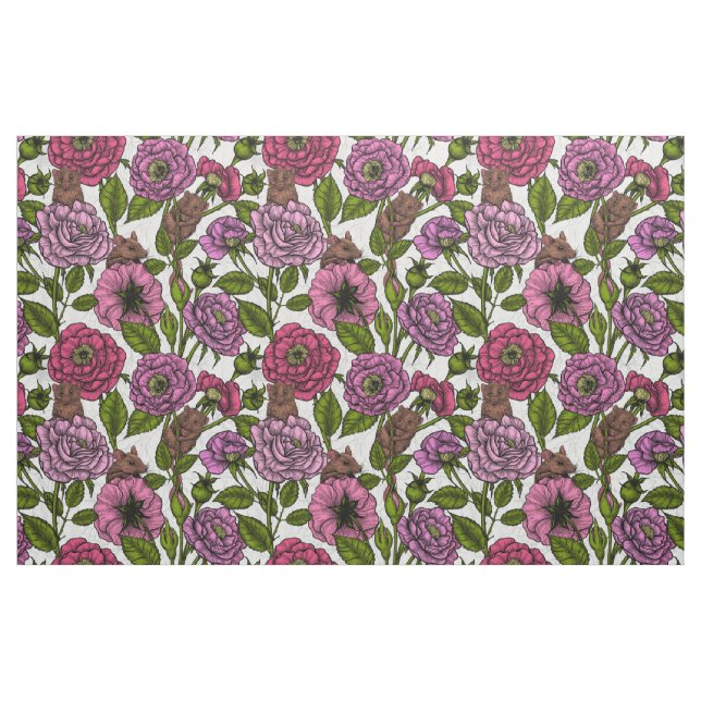 Mössen party tyg (Fat Quarter)