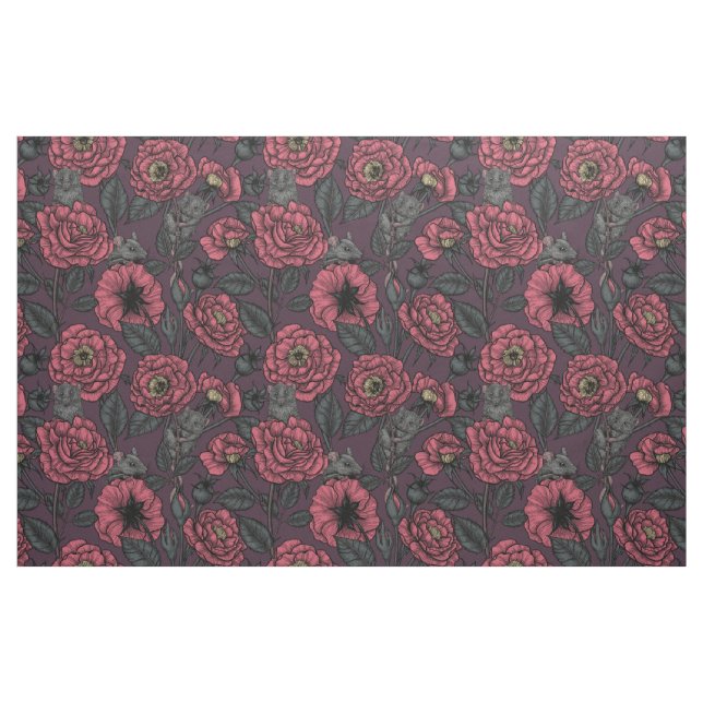 Mössen party tyg (Fat Quarter)