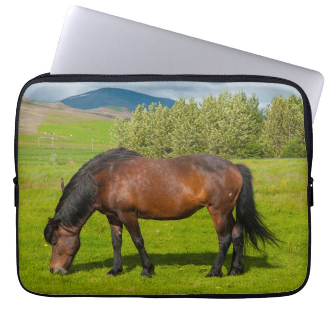 Mossfellsbaer Islands Horse Laptop Fodral (Framsidan)