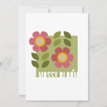 MOSSIG BLOMNING - Modern blomsterlig inbjudningsko