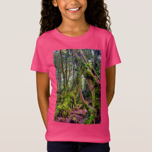 Mossig skog t shirt (Framsida)