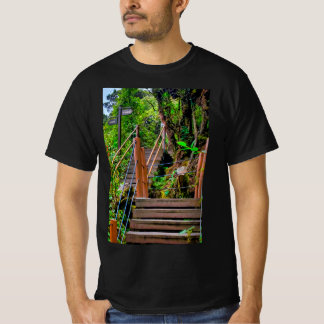 Mossig skog t shirt