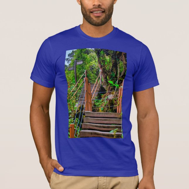 Mossig skog t shirt (Framsida)