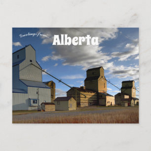Mossleigh Vulcan County Alberta Vykort