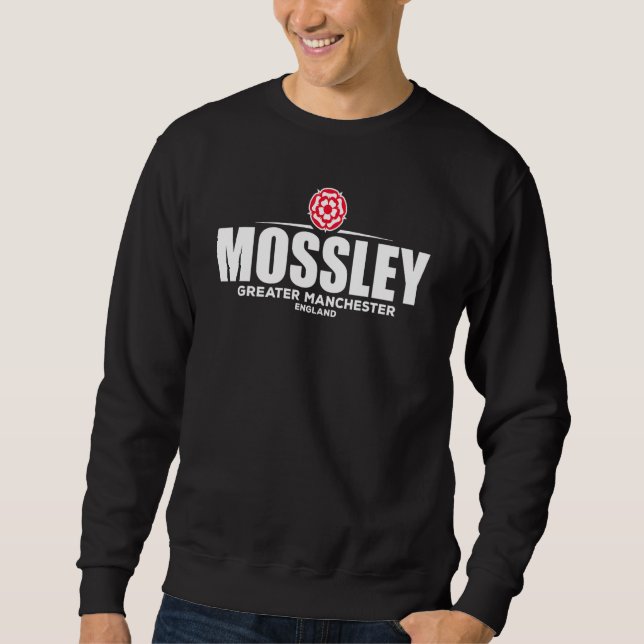 Mossley Greater Manchester England Lång Ärmad Tröja (Framsida)