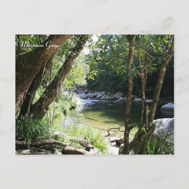 Mossman Gorge, Queensland - vykort (Framsida)