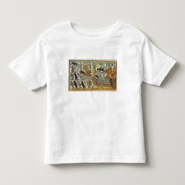 Mössna begraver katten, ryssen, sent det 18th t-shirt (Framsida)
