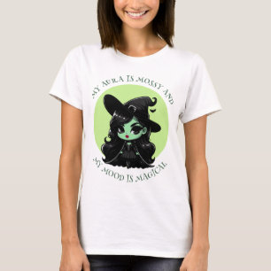 Mossy Aura och Magic Mood Grönt Witch Vibe T Shirt