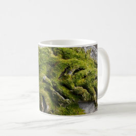 Mossy Broken Headstone Kaffemugg