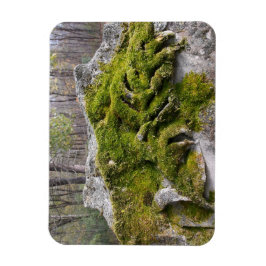 Mossy Broken Headstone Magnet