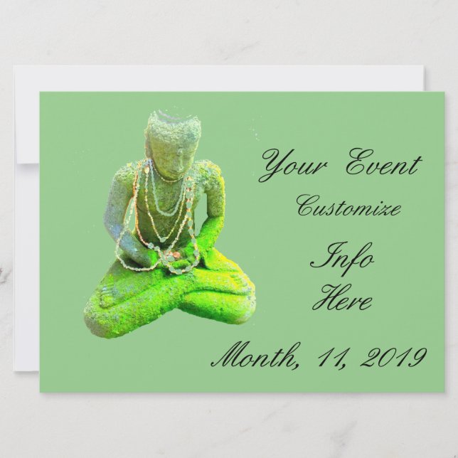 Mossy-Grönten Buddha Meditating Thunder_Cove (Framsida)
