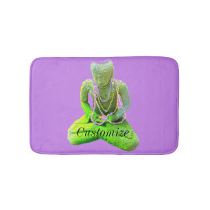 Mossy-Grönten Buddha Meditting Thunder_Cove Badrumsmatta